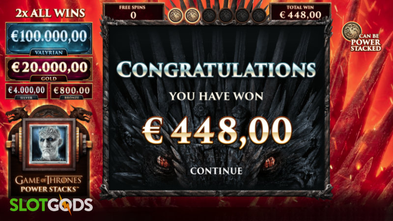 Game of Thrones Power Stacks Online Slot by Microgaming Screenshot 3