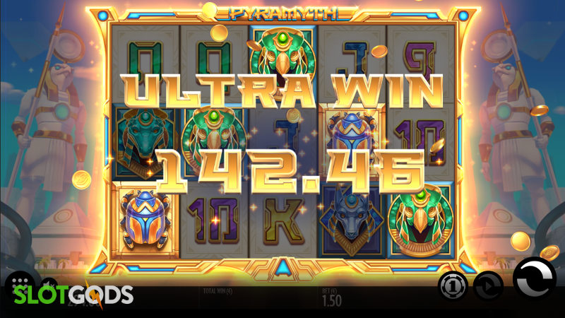Pyramyth Online Slot by Thunderkick Screenshot 3