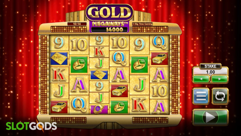 Gold Megways Online Slot by Big Time Gaming Screenshot 1