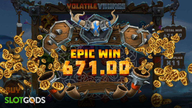 Volatile Vikings Online Slot by Relax Gaming Screenshot 3