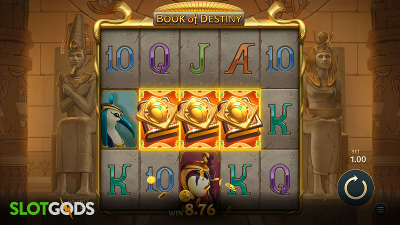 Book of Destiny Online Slot by Relax Gaming Screenshot 1