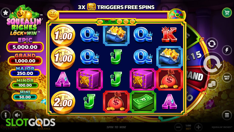 Squealin Riches Online Slot by Microgaming Screenshot 1