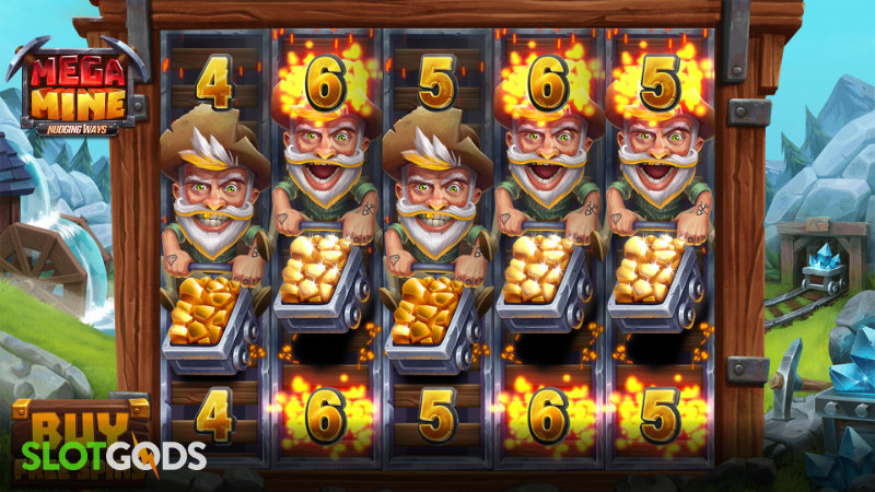 Mega Mine Slot - Screenshot 1
