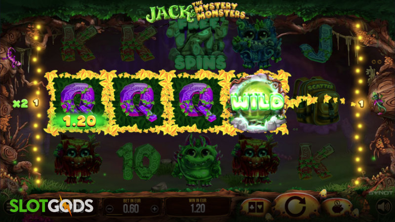 Jack and the Mystery Monsters Slot - Screenshot 2