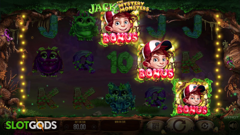 Jack and the Mystery Monsters Slot - Screenshot 3