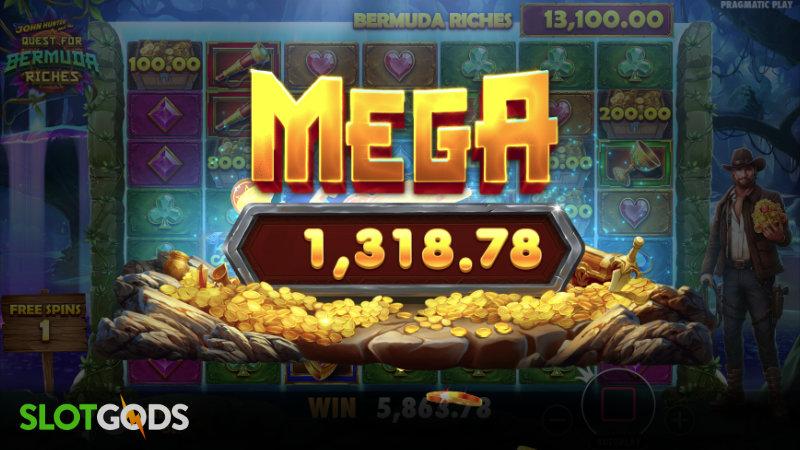 John Hunter and the Quest for Bermuda Riches Slot - Screenshot 3