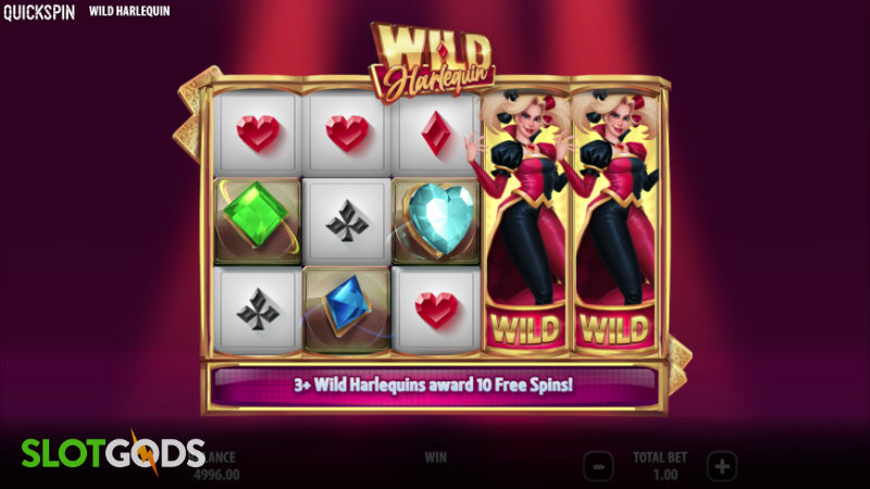 Wild Harlequin Slot - Screenshot 1