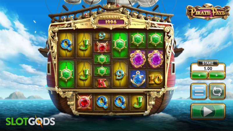 Pirate Pays Megaways Slot - Screenshot 1