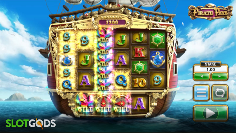 Pirate Pays Megaways Slot - Screenshot 2