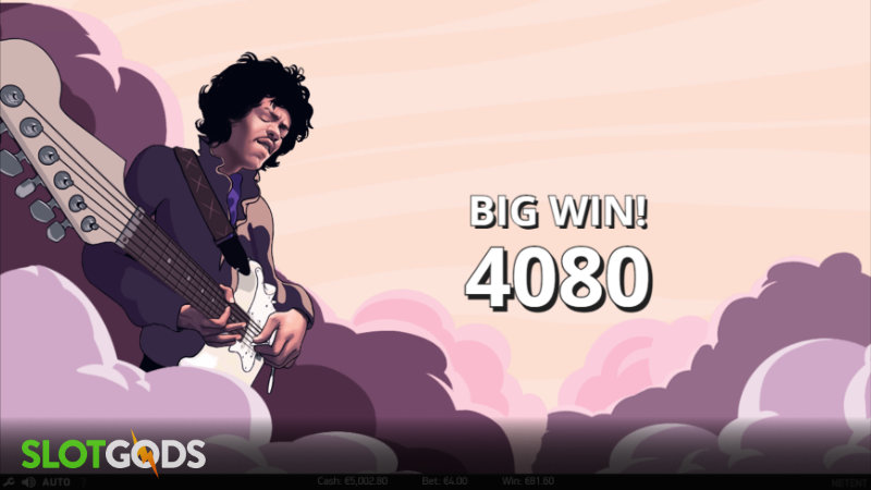 Jimi Hendrix Slot - Screenshot 3
