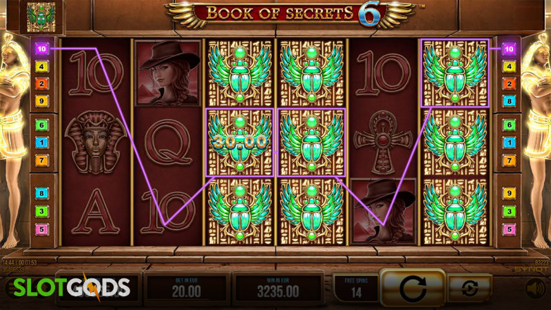 Book of Secrets 6 Slot - Screenshot 2