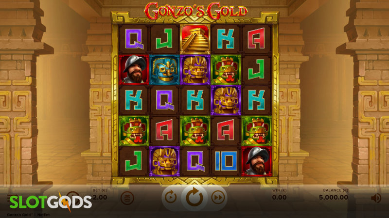 Gonzo's Gold Slot - Screenshot 1