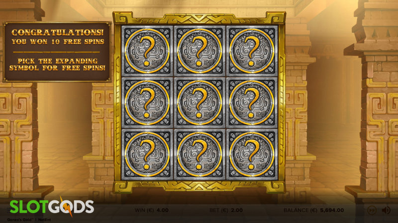 Gonzo's Gold Slot - Screenshot 2