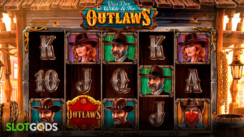 Van Der Wilde and the Outlaws Slot - Screenshot 1