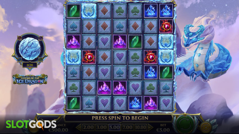 Legend of the Ice Dragon Slot - Screenshot 1