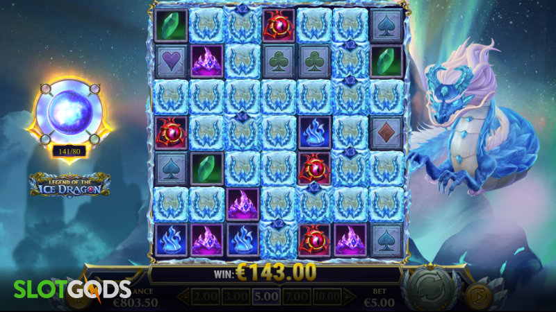 Legend of the Ice Dragon Slot - Screenshot 2