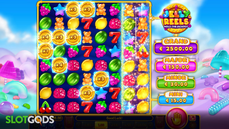 Jelly Reels Hold the Jackpot Slot - Screenshot 2