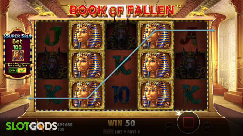 Book of Fallen Slot - Screenshot 2
