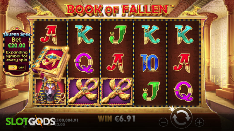 Book of Fallen Slot - Screenshot 1