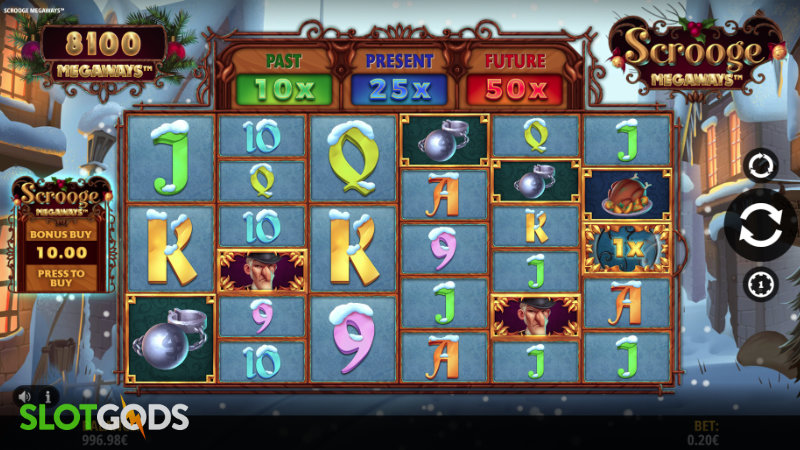 Scrooge Megaways Slot - Screenshot 1