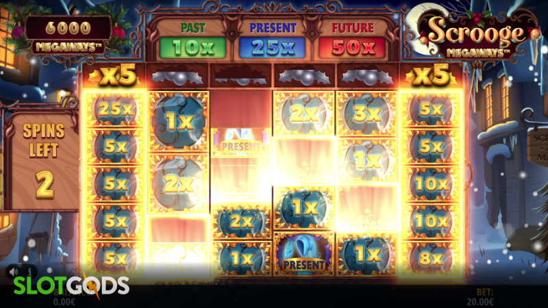 Scrooge Megaways Slot - Screenshot 2