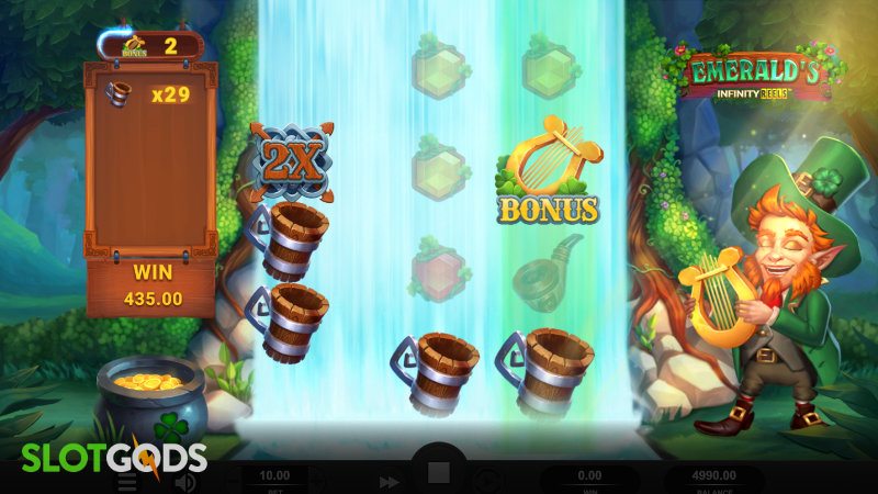 Emerald's Infinity Reels Online Slot by Relax Gaming