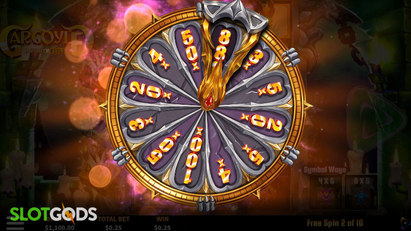 Gargoyle Infinity Reels Slot - Screenshot 3