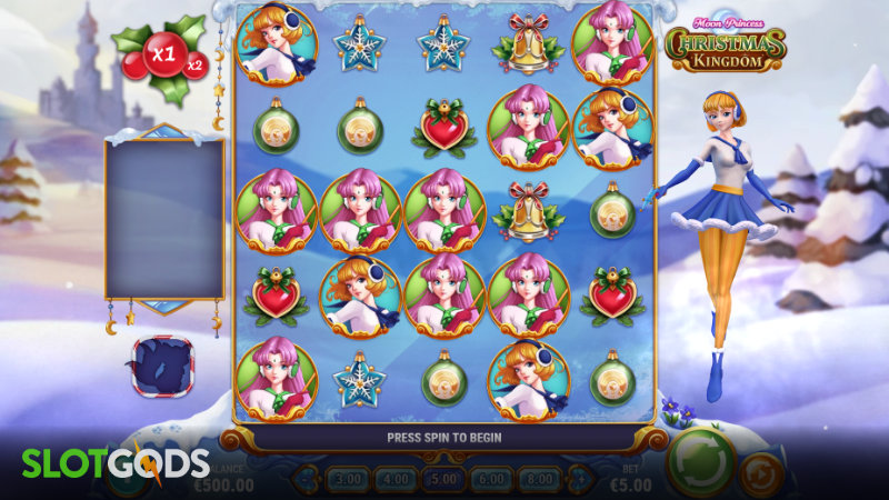 Moon Princess Christmas Kingdom Slot - Screenshot 1