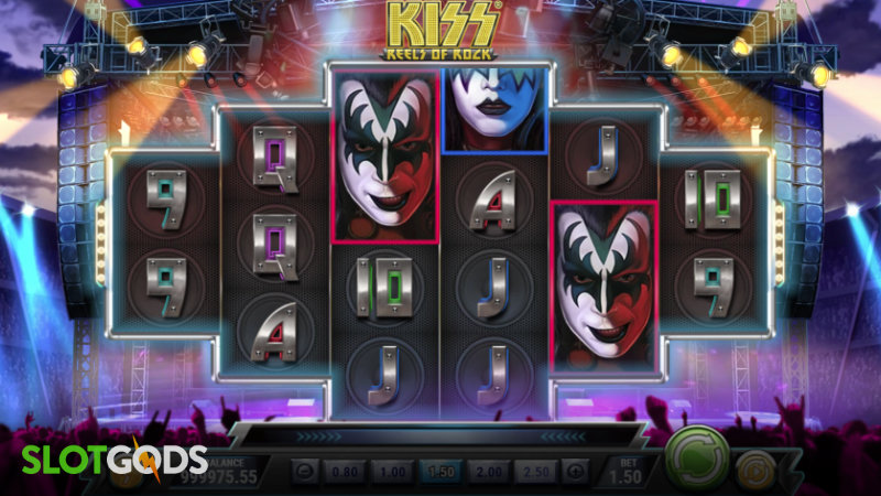 KISS Reels of Rock Slot - Screenshot 2