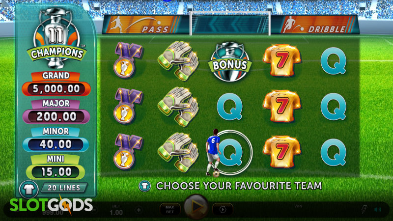 11 Champions Slot - Screenshot 1