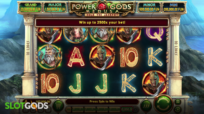 Power of Gods™: Medusa Online Slot by Wazdan