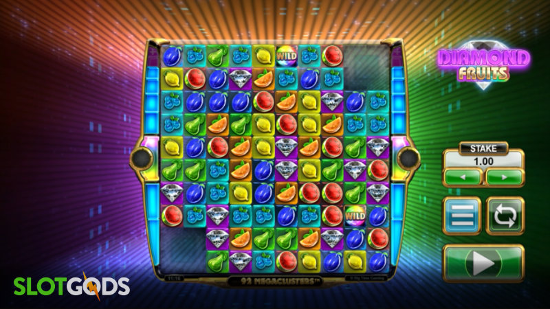 Diamond Fruits Megaclusters Slot - Screenshot 2