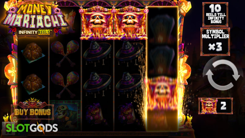 Money Mariachi Infinity Reels Slot - Screenshot 1
