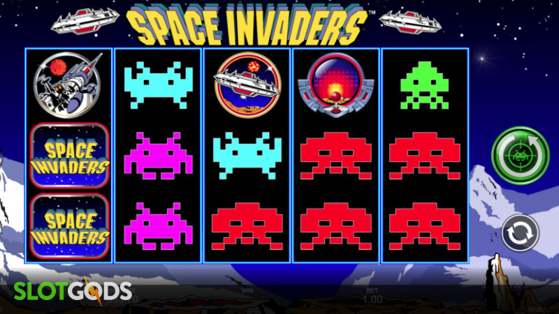 Space Invaders Online Slot by Inspired Entertainment