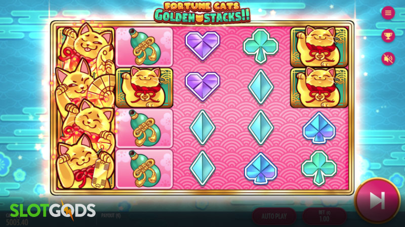 Fortune Cats Golden Stacks Slot - Screenshot 1