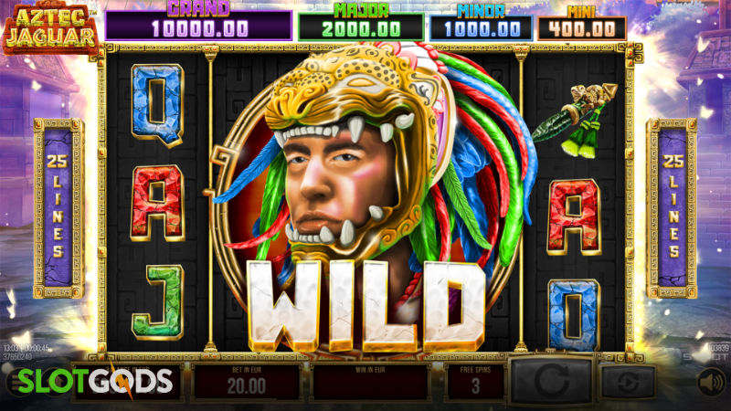 Aztec Jaguar Hold and Win Slot - Screenshot 2