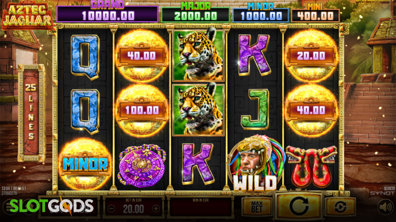 Aztec Jaguar Hold and Win Slot - Screenshot 3