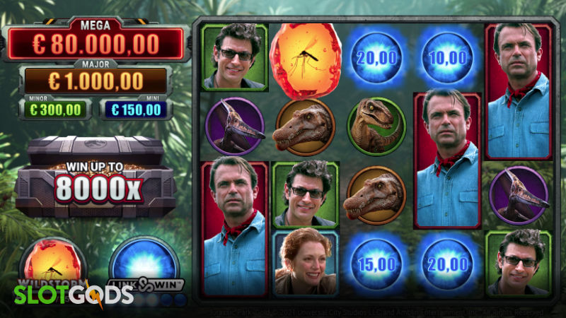 Jurassic Park: Gold Slot - Screenshot 1