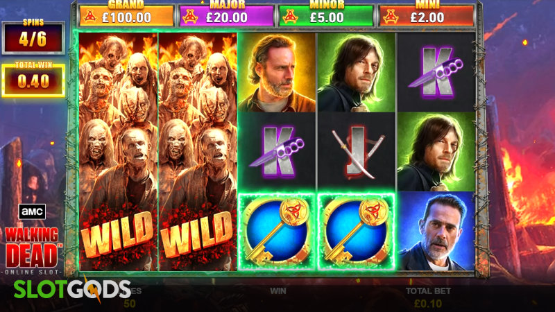 The Walking Dead Slot - Screenshot 2
