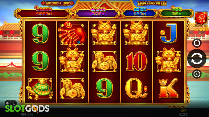 Lanterns & Lions: Hold & Win Online Slot by iSoftBet