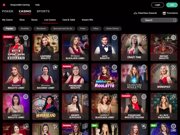 PokerStars Casino Desktop Screenshot 4