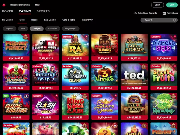 PokerStars Casino Desktop Screenshot 3
