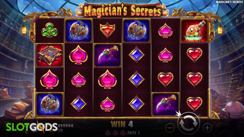Magician's Secrets Slot - Screenshot 1