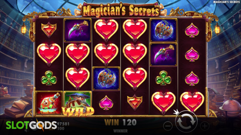 Magician's Secrets Slot - Screenshot 2