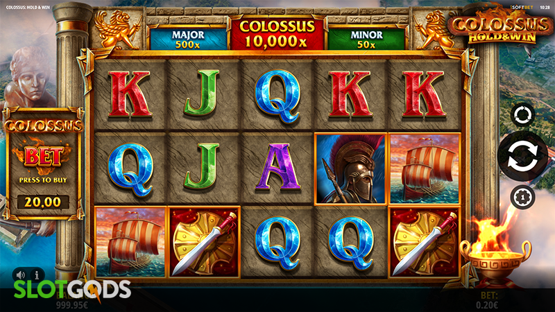 Colossus: Hold & Win Slot - Screenshot 1