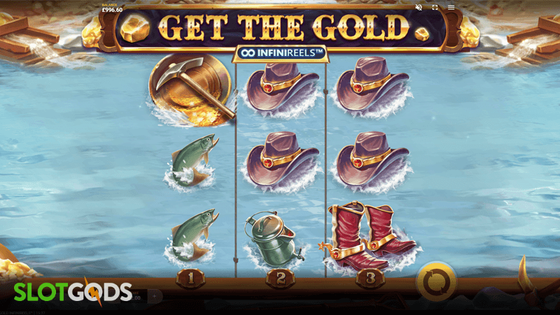 Get The Gold InfiniReels Slot - Screenshot 1
