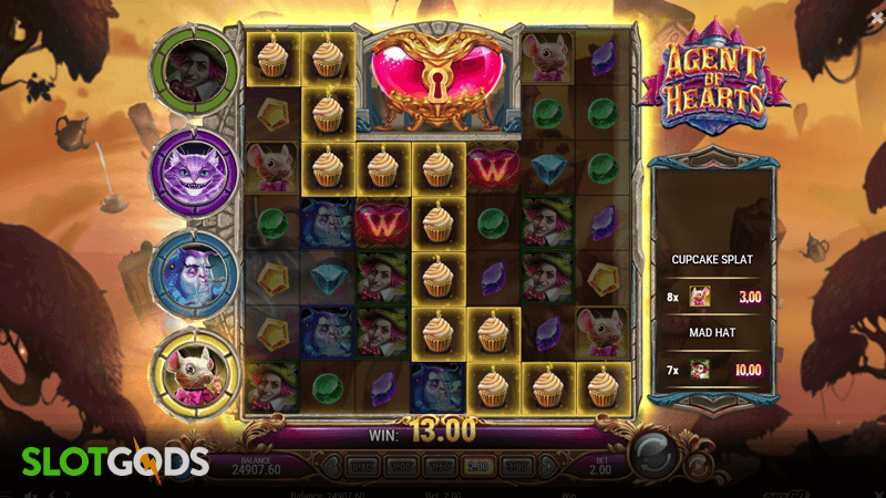 Agent of Hearts Slot - Screenshot 4