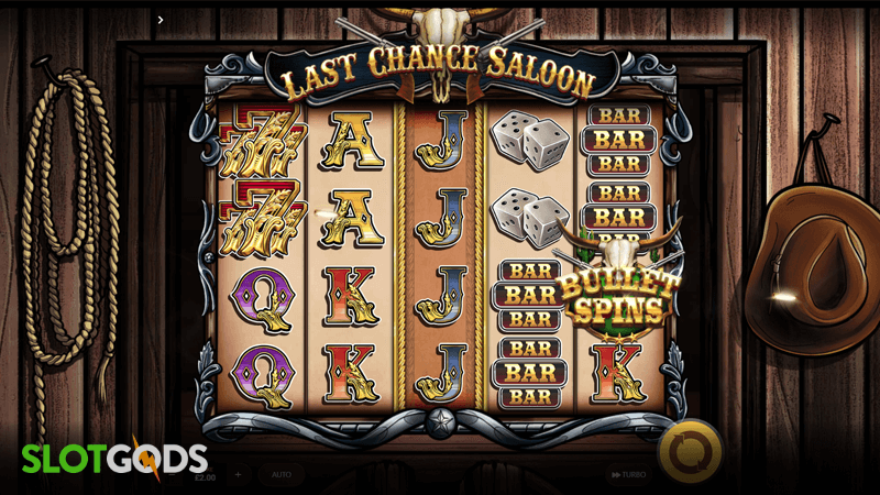 Last Chance Saloon Slot - Screenshot 1