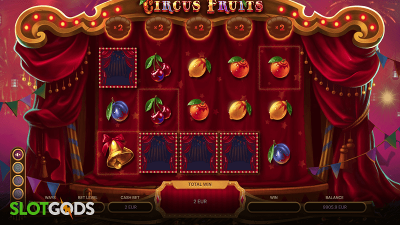 Circus Fruits Slot - Screenshot 3