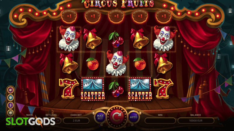 Circus Fruits Slot - Screenshot 1